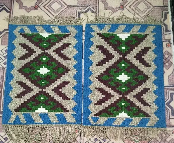 انواع گلیم های دست بافت|گلیم، جاجیم، گبه|کرمانشاه, |دیوار