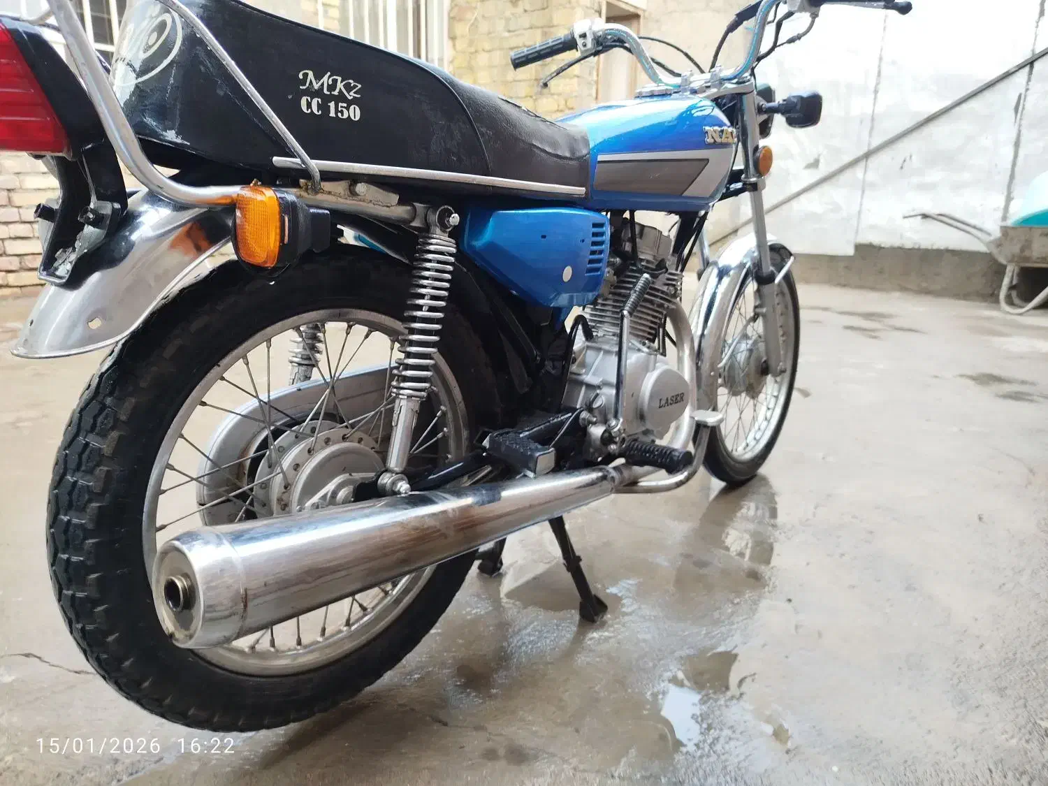 موتور 125مزایده مدل 94|موتورسیکلت|بیستون, |دیوار