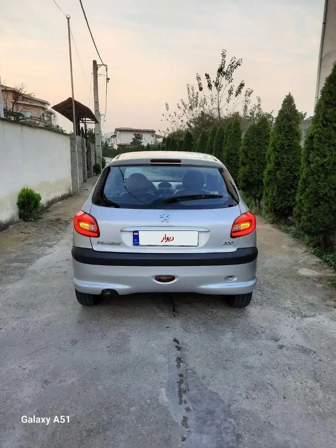 پژو ۲۰۶ تیپ ۲|خودرو سواری و وانت|خرمآباد (تنکابن), |دیوار