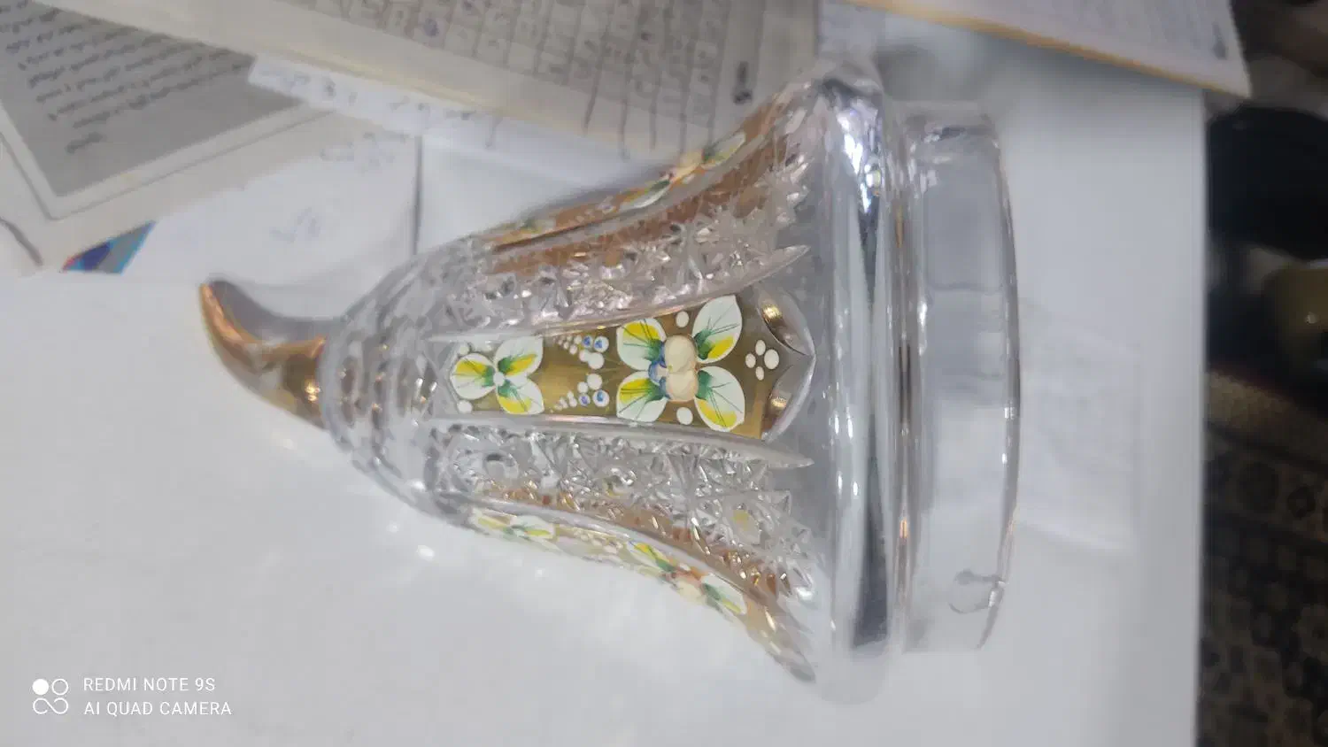 درب گلابی کریستال سایز بزرگ چک|ظروف سرو و پذیرایی|قم, انصار‌الحسین|دیوار