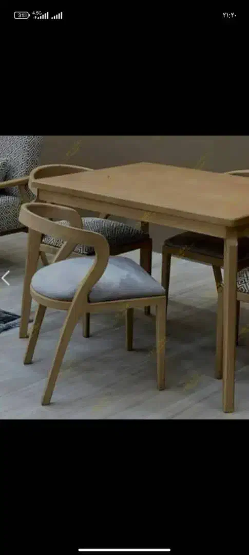 ست ناهارخوری مدل وگاس|میز و صندلی غذاخوری|خوی, |دیوار