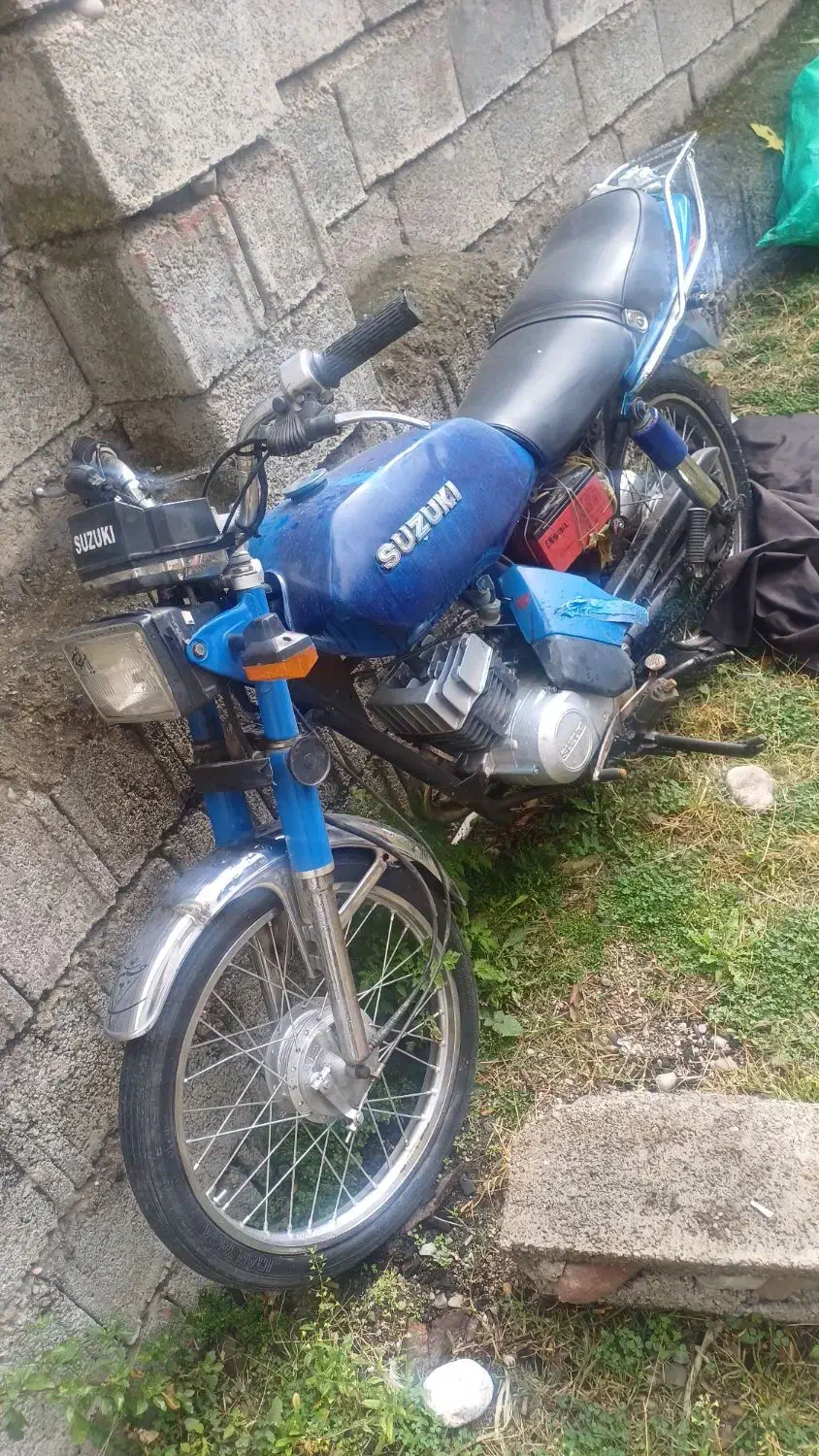 موتور سوزوکی ax 100|موتورسیکلت|زیرآب, |دیوار