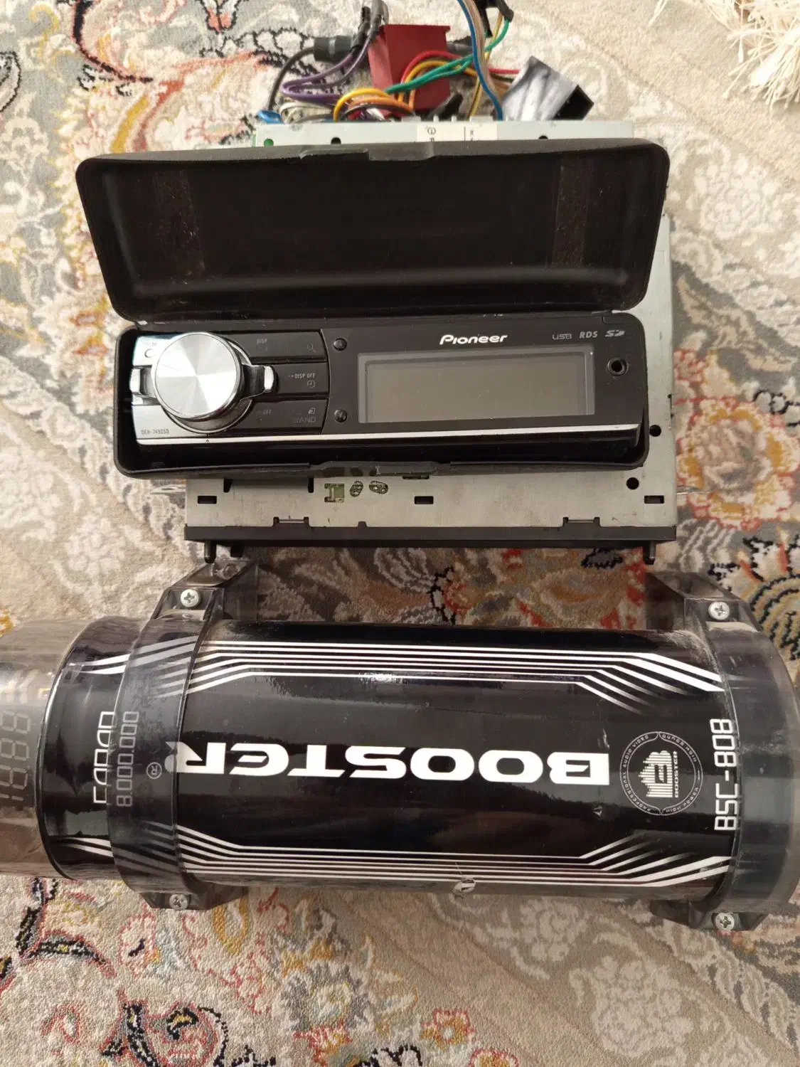 ضبط پایونیر  7450sdوخازن 8 فاراد بوستر|قطعات یدکی و لوازم جانبی|پاکدشت, پاکدشت (مامازند)|دیوار