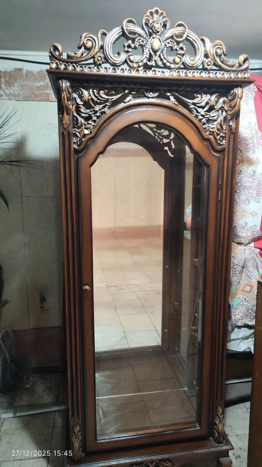 بوفه چوبی|بوفه، ویترین، کنسول|تهران, والفجر (افسریه)|دیوار