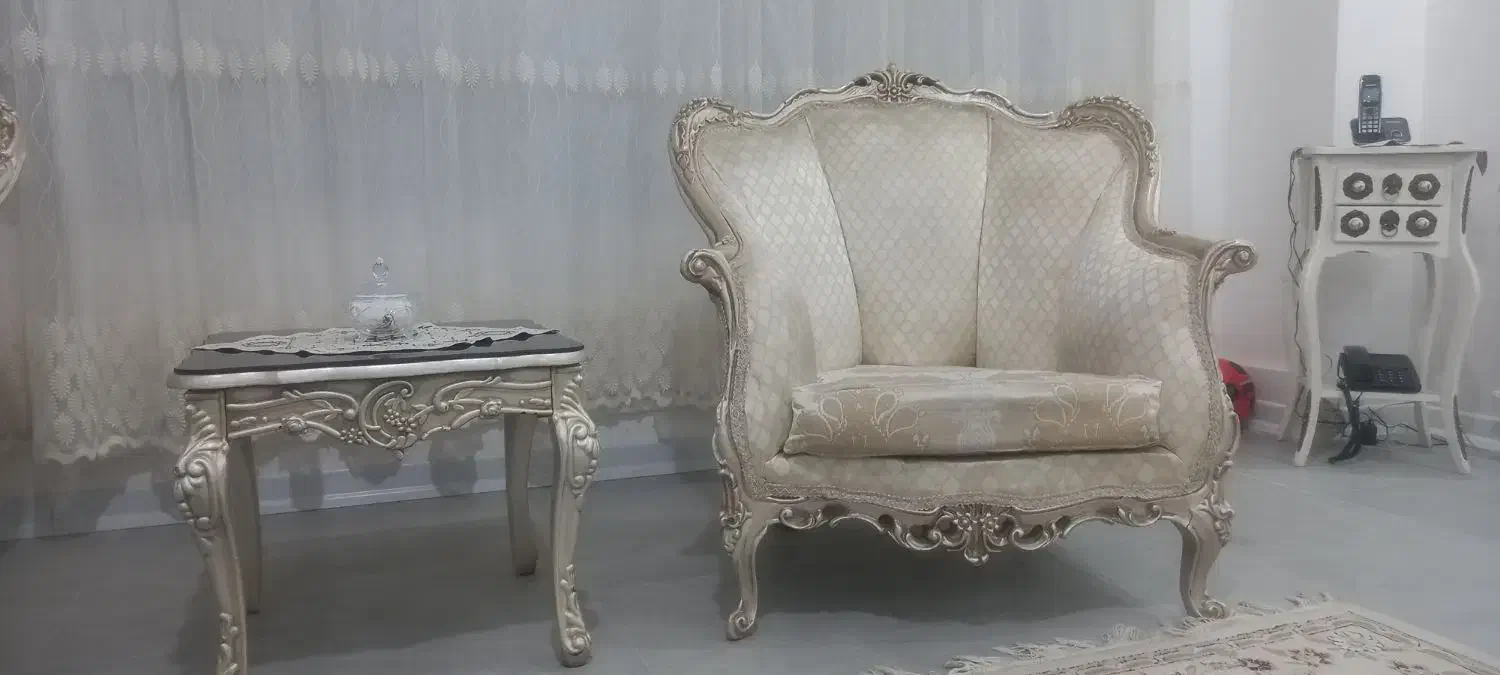 مبل فروشی هفت نفره|مبلمان خانگی و میز عسلی|هشتگرد, هیو|دیوار