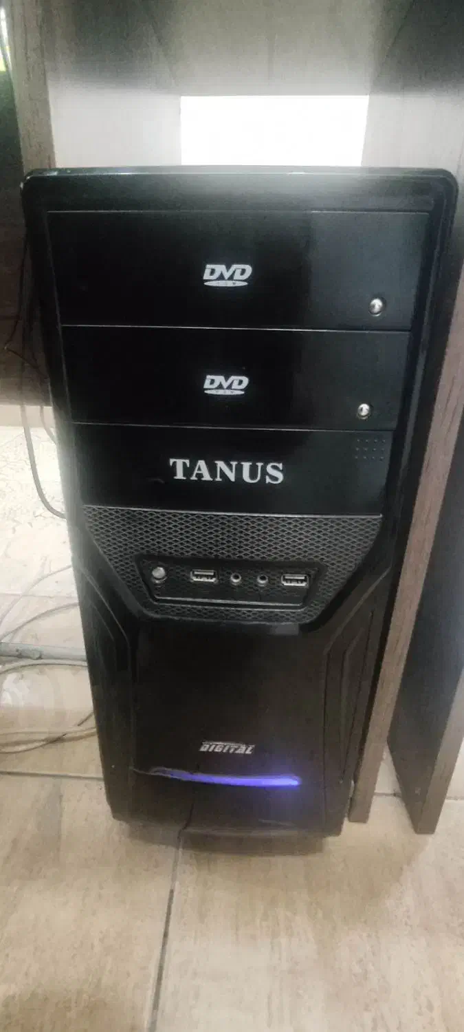 کیس کامپیوتر مانیتور  موس  کیبورد|رایانه رومیزی|اصفهان, ملک‌شهر|دیوار