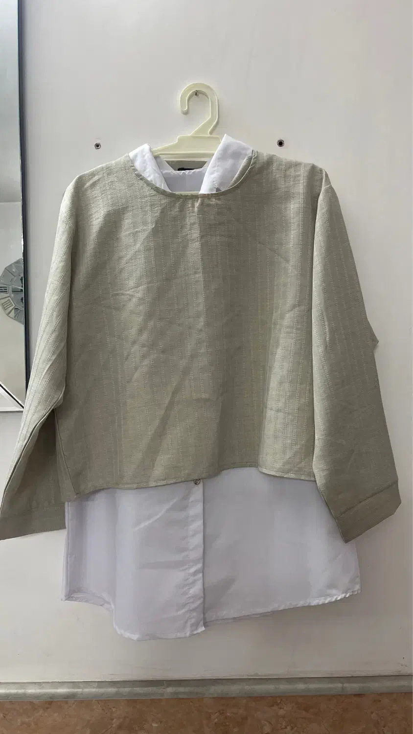 مانتو جین و ست شومیزشلوار نونو|لباس|قم, علی آباد سعدگان|دیوار