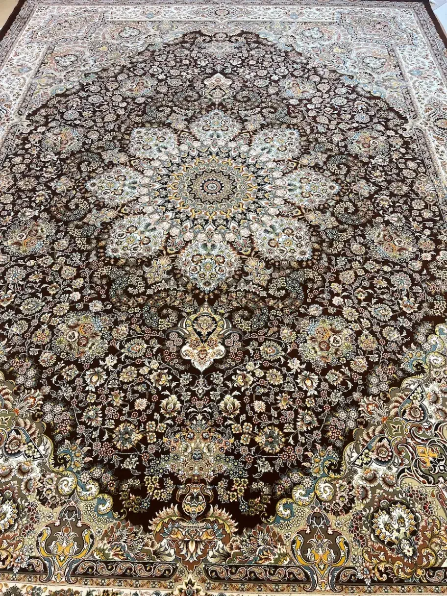 2 تخته۱۲ متری ۷۰۰ شانه اصل قره باغ|فرش|سقز, |دیوار