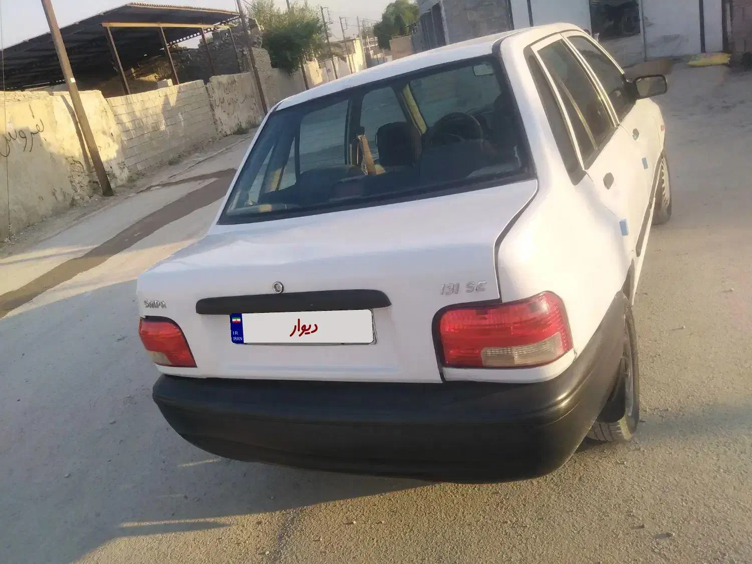 پراید 88 سفید|خودرو سواری و وانت|وحدتیه, |دیوار