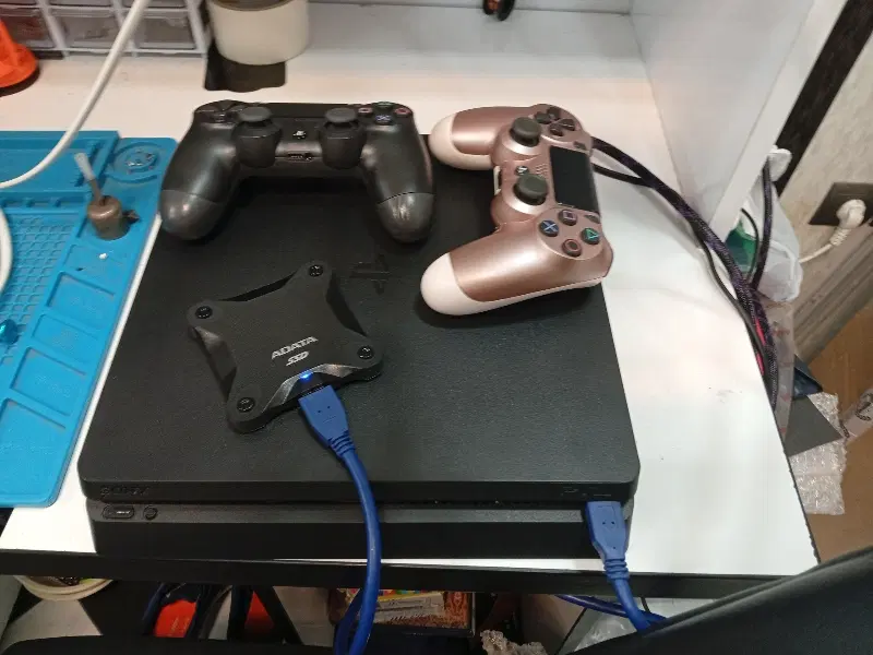ps4 slim 1TB|کنسول، بازی ویدئویی و آنلاین|رشت, حمیدیان|دیوار