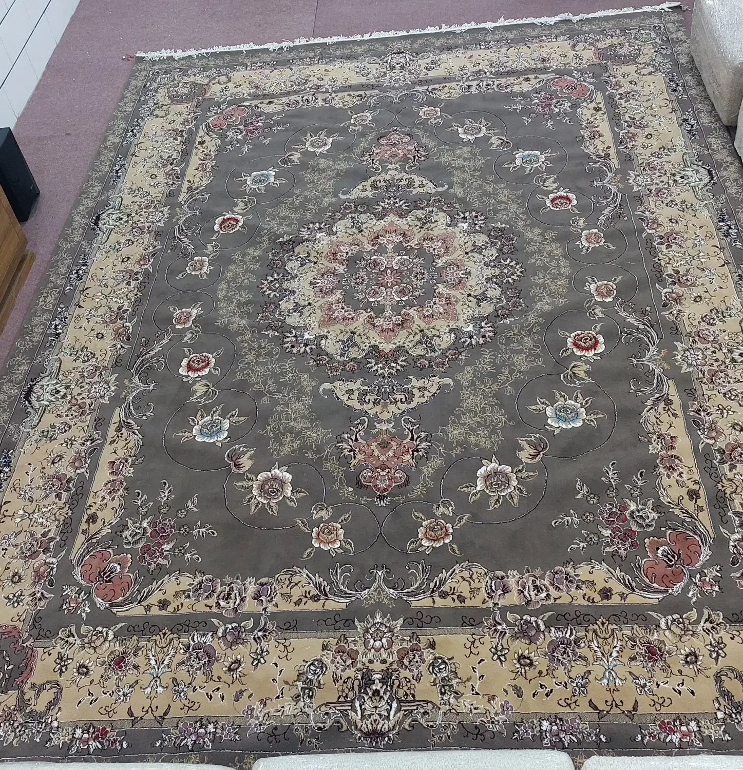 فرش ۱۲ متری زیبا|فرش|بهبهان, |دیوار