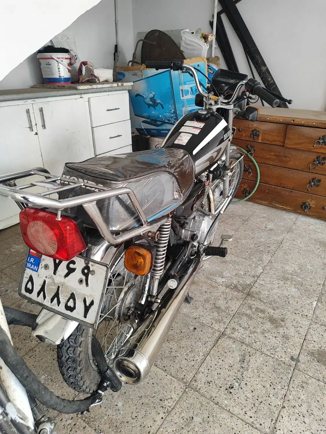 موتور 200 مدل 92|موتورسیکلت|مشهد, شهرک رازی (شهرک غرب)|دیوار