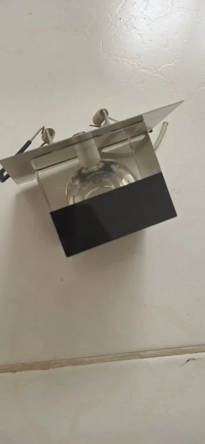 قاب هالوژن کریستالی|لوستر و چراغ آویز|فردیس, فردیس|دیوار