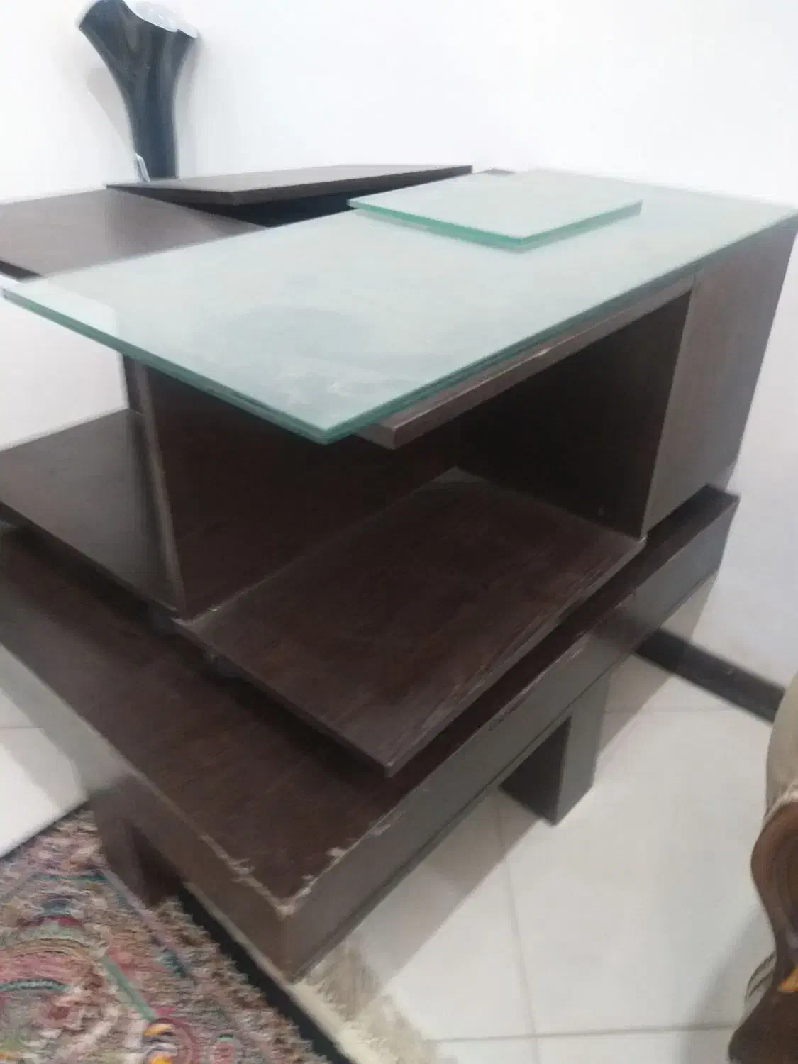 میز چهارتایی جلو مبلی که مره داخل خودش چهارتا|مبلمان خانگی و میز عسلی|مشهد, امام رضا (ع)|دیوار