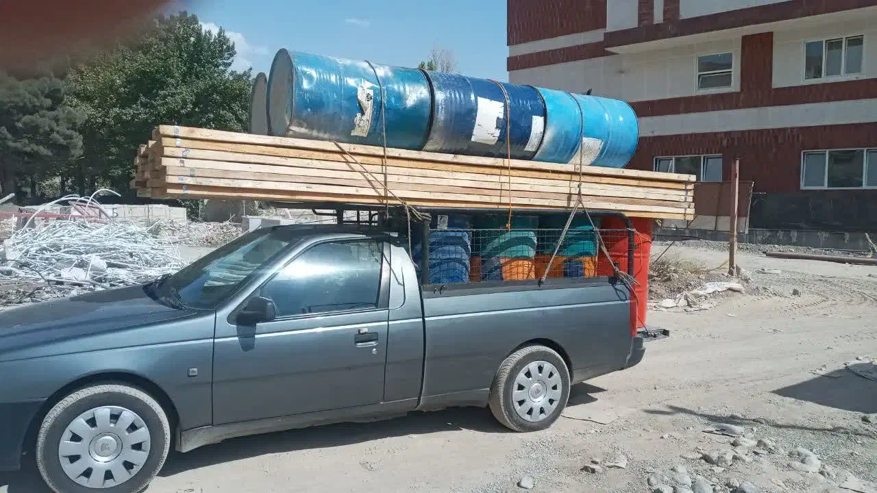 تخته بنایی بشکه نردبان|مصالح و تجهیزات ساختمان|تهران, خاوران|دیوار