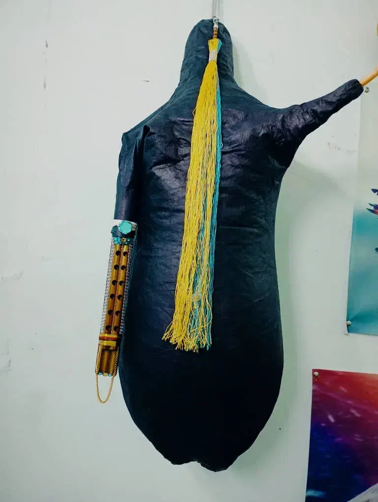 نی انبان|سازهای بادی|شیراز, گلکوب|دیوار