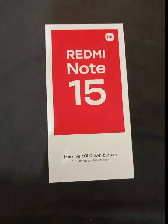 note 15 4g شیائومی نوت ۱۵ ۴g پلمپ مشکی|موبایل|اصفهان, وحید|دیوار