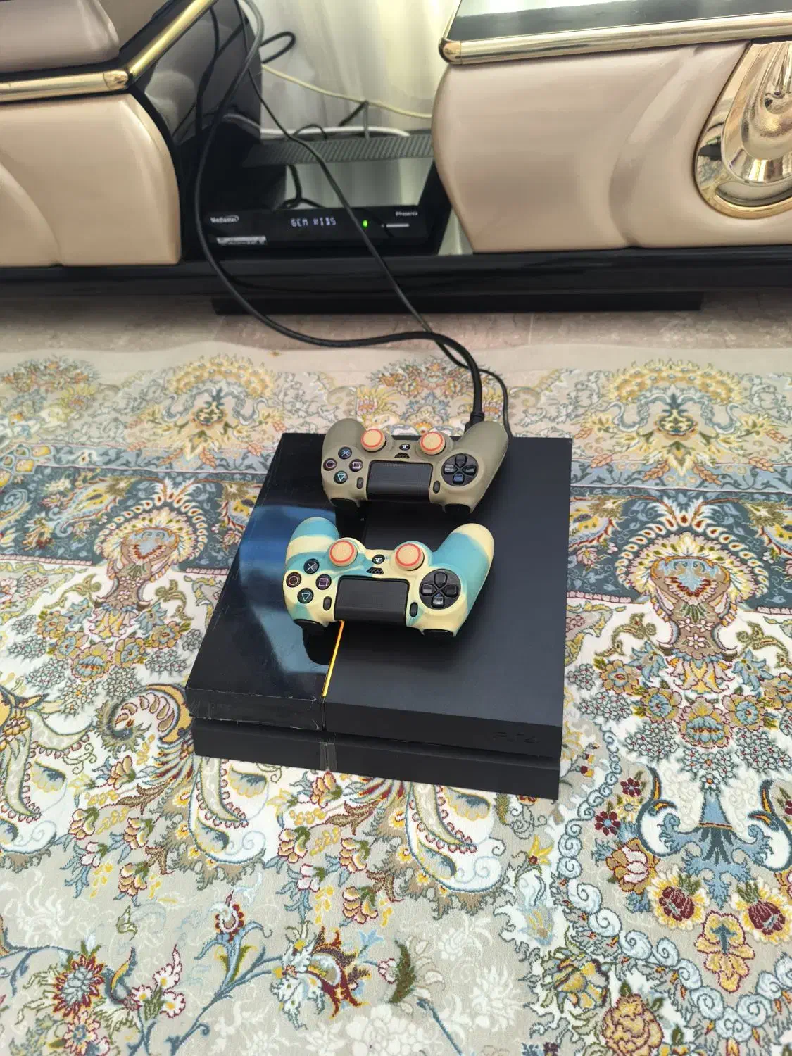 ps4 fat دو دسته ظرفیت 500 gb|کنسول، بازی ویدئویی و آنلاین|تهران, مدائن|دیوار