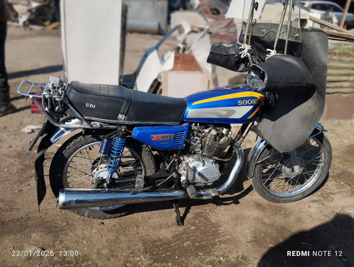 موتور ۱۲۵ انژکتو|موتورسیکلت|تهران, شهرک رضویه|دیوار