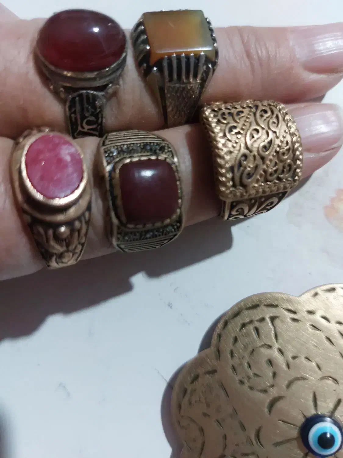 انگشتر|کلکسیون اشیاء عتیقه|مشکین‌دشت, |دیوار