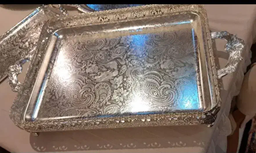 سینی و ست پذیرایی سیلور|ظروف سرو و پذیرایی|تهران, صد دستگاه|دیوار