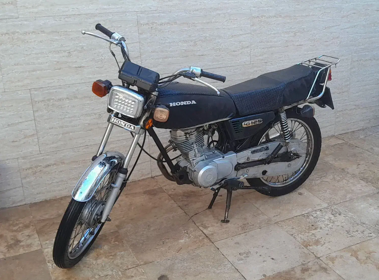 موتور ۱۲۵ مدل ۸۲ پلاک ملی|موتورسیکلت|قم, تعویض پلاک|دیوار