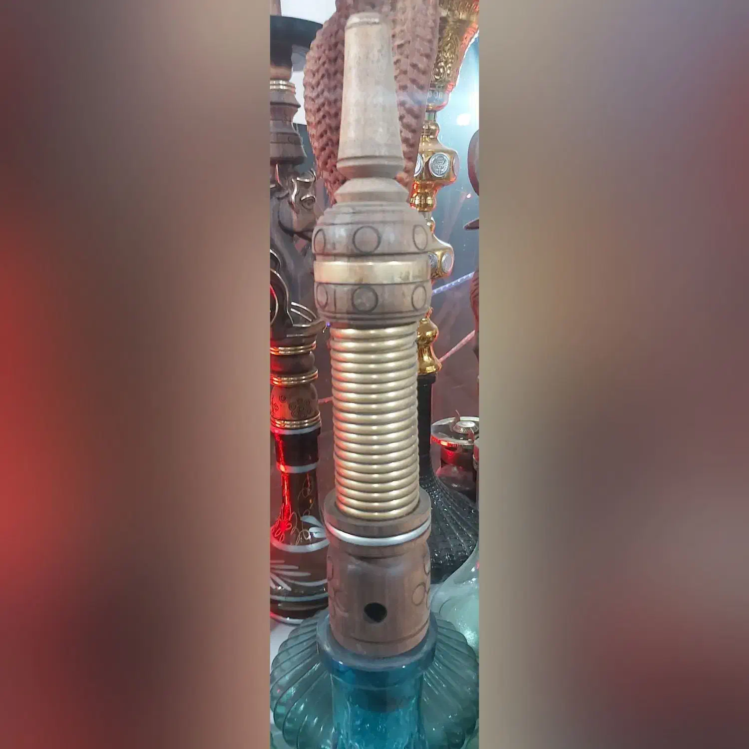 تنه قلیان|کلکسیون و سرگرمی|ابریشم, |دیوار