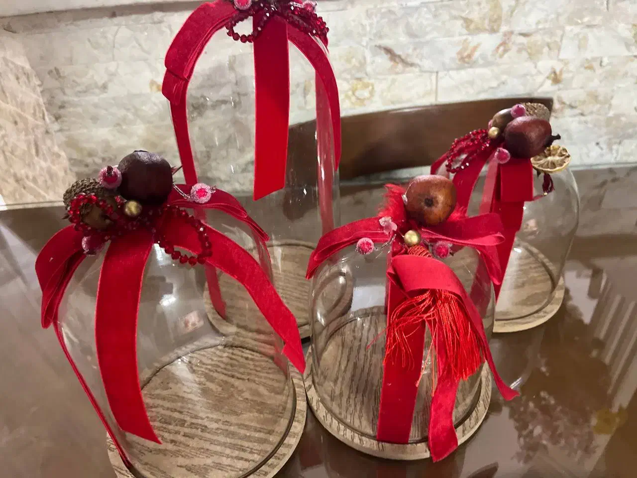 درختچه کریسمس بانکه گاری و بابانوئل|صنایع دستی و سایر لوازم تزئینی|محمدیه-قزوین, |دیوار