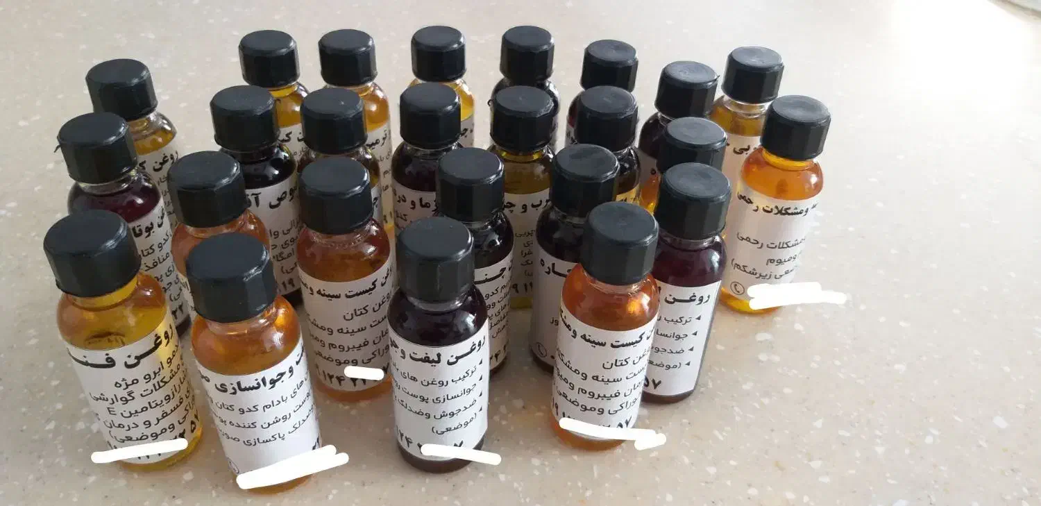 روغن های گیاهی برای مشکلات پوستی ریزش مو کبدچرب|آرایشی، بهداشتی، درمانی|تربت جام, جامرود|دیوار