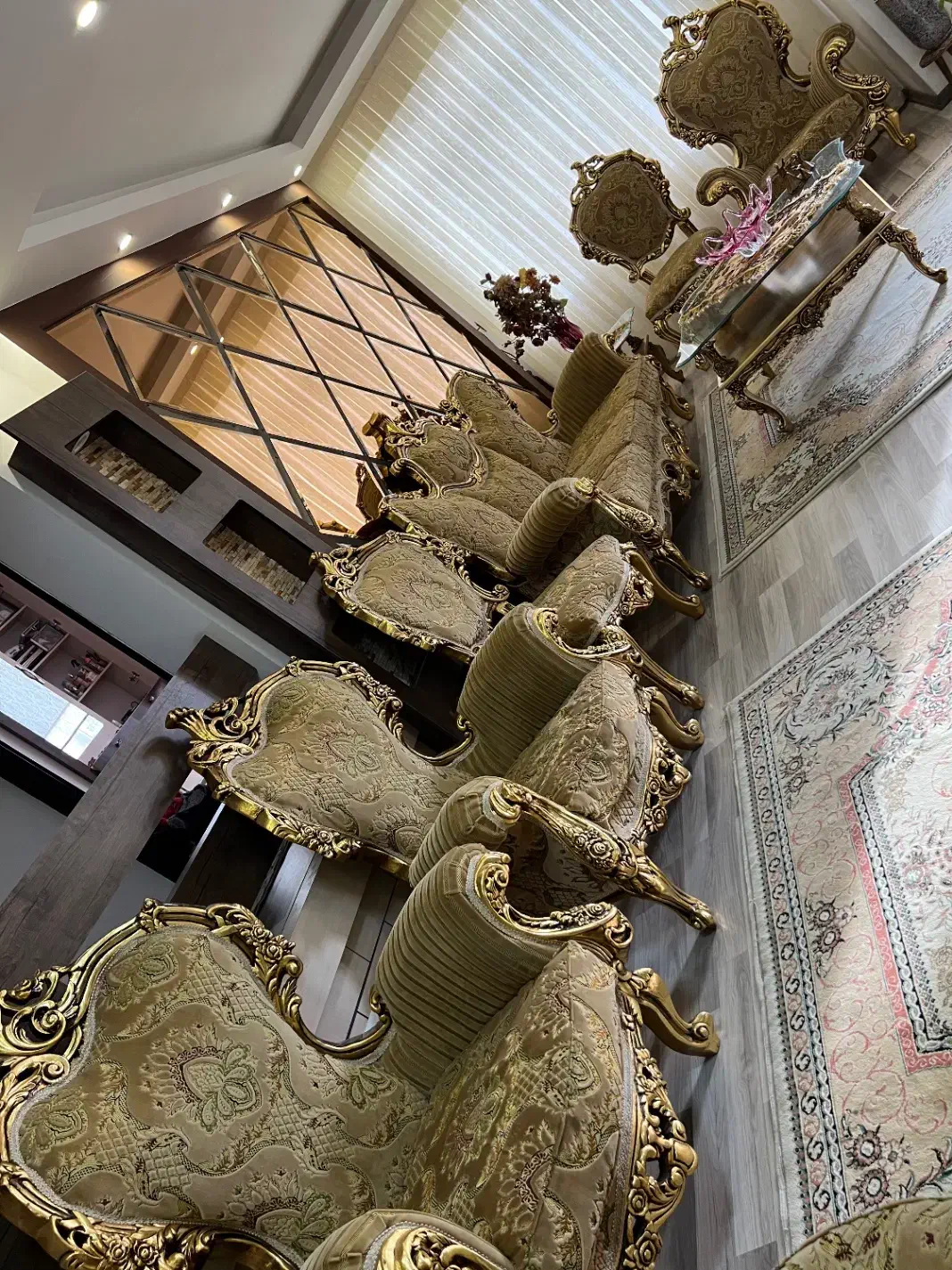 مبل سلطنتی|مبلمان خانگی و میز عسلی|میاندوآب, |دیوار