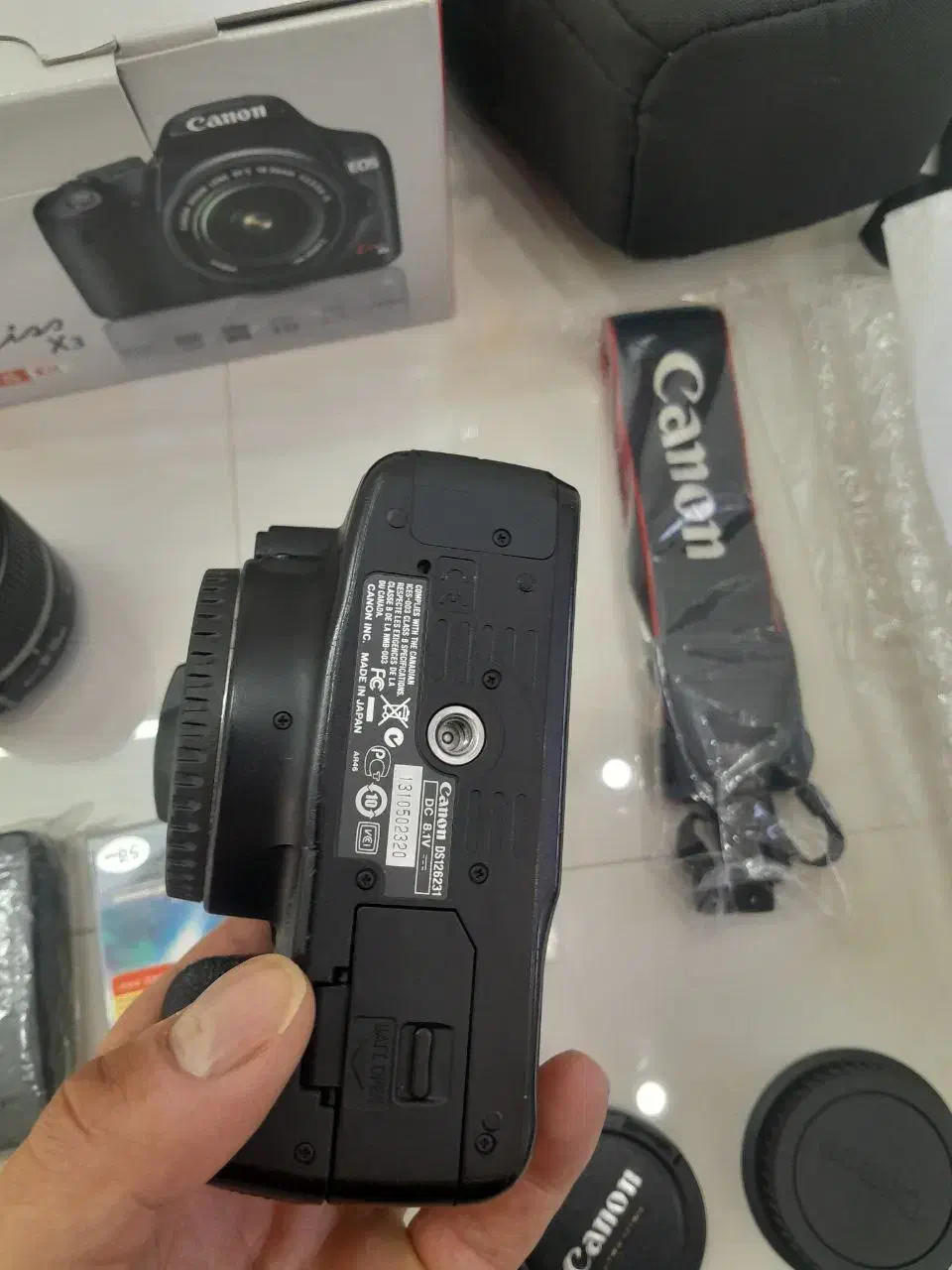 دوربین کانن x3 بالنز ۱۸.۵۵ درحد آکبند|دوربین عکاسی و فیلم‌برداری|مشهد, آزادشهر|دیوار