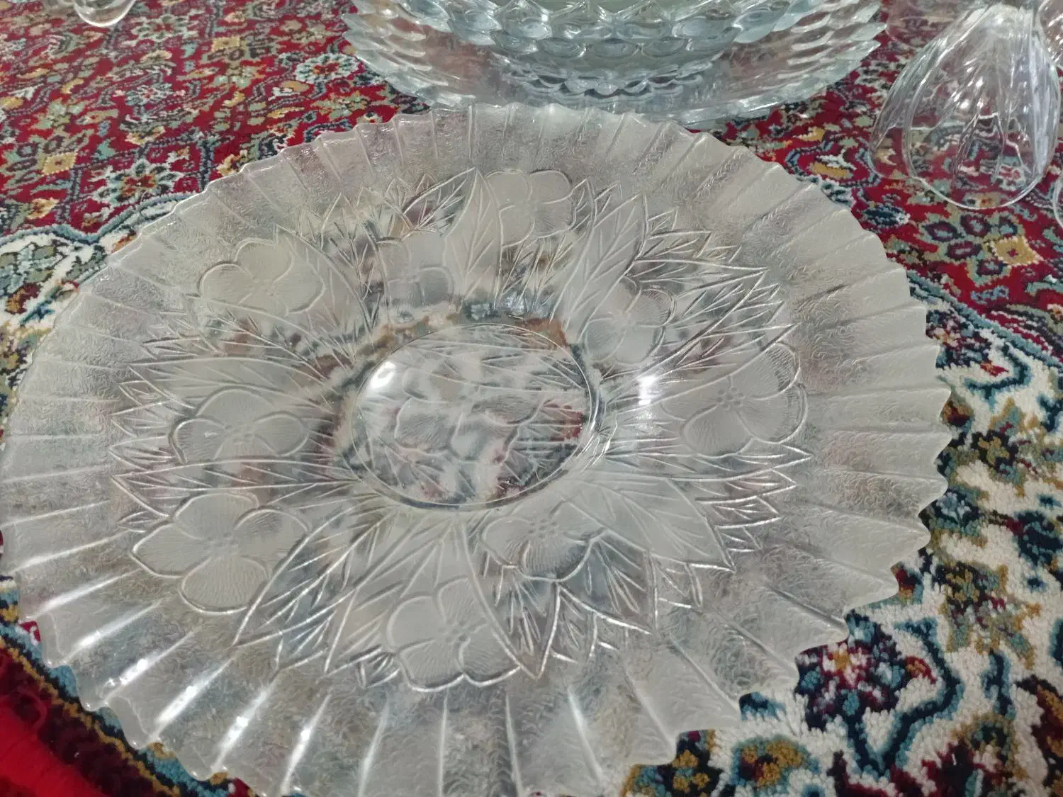 تعداد زیادی ظروف شیشه ای|ظروف سرو و پذیرایی|خرمآباد, |دیوار