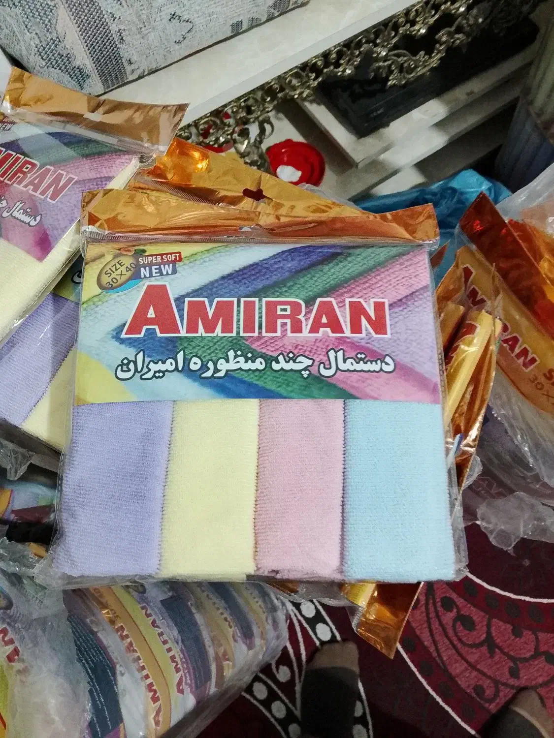 تولیدی دستمال آشپزخانه میران|سفره، حوله، دستمال آشپزخانه|تهران, زمزم|دیوار