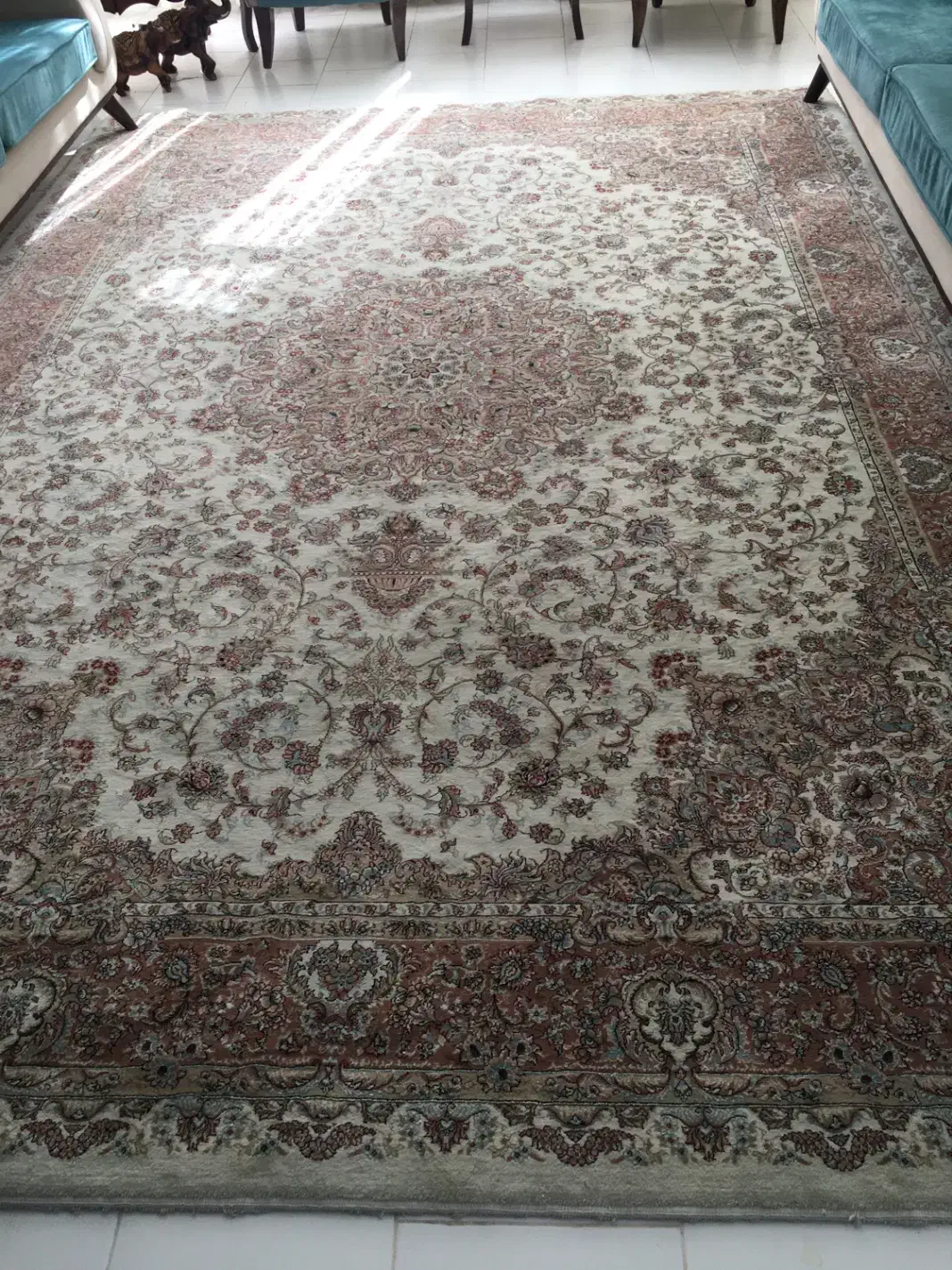 دو عدد فرش|فرش|تبریز, |دیوار