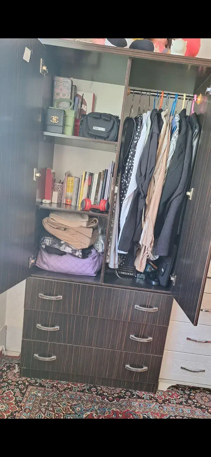 کمد لباس|جاکفشی، کمد، دراور|بیجار, |دیوار