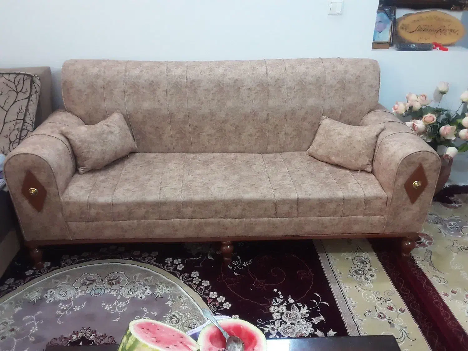 مبل ۷ نفره درحدنو|مبلمان خانگی و میز عسلی|کاشان, فاز ۲ ناجی آباد|دیوار