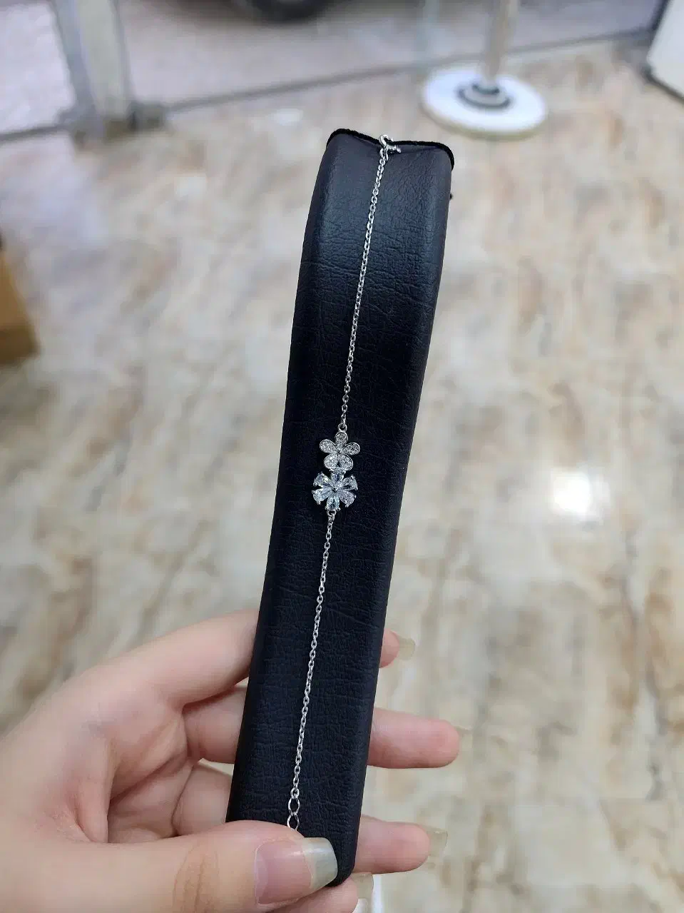 دستبند فلاور نقره ۹۲۵|بدلیجات|کرمانشاه, |دیوار