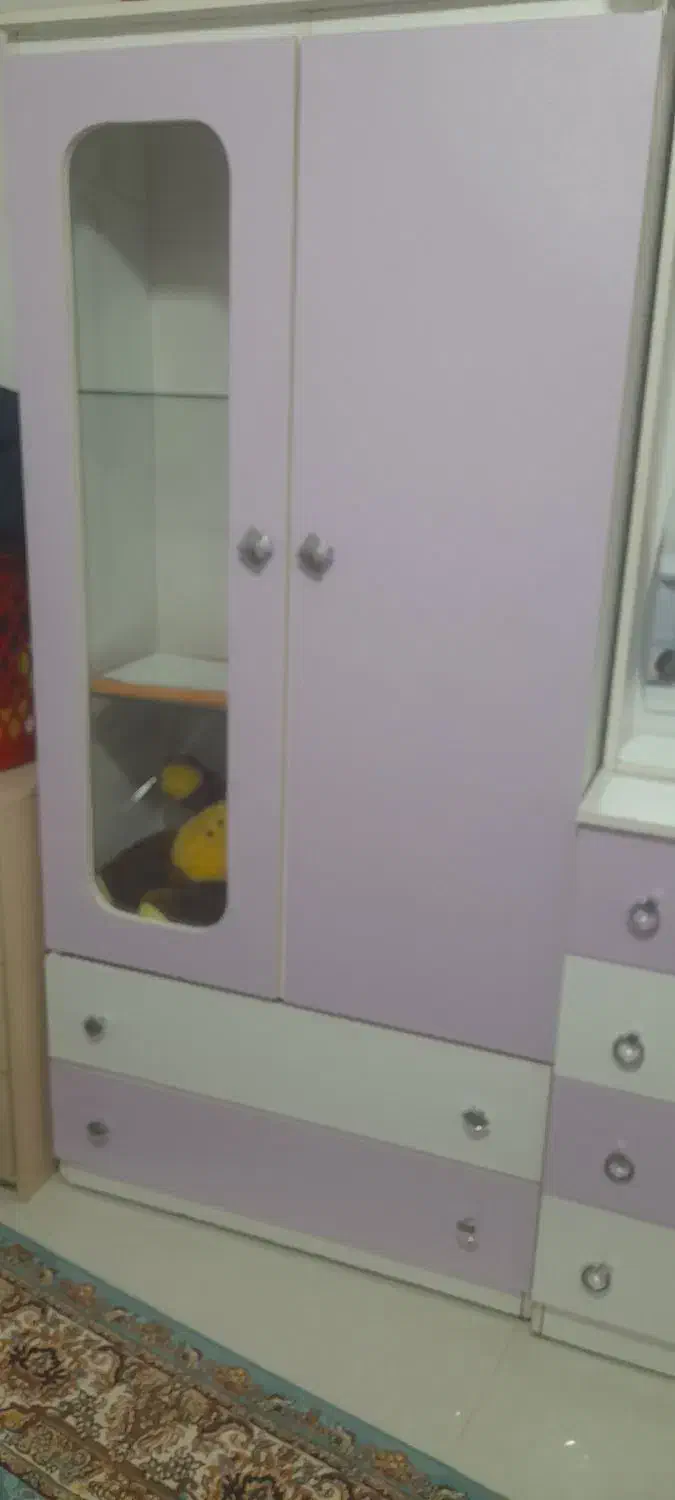 سرویس خواب وکمدبچه|تخت و سرویس خواب|خرم‌آباد, |دیوار