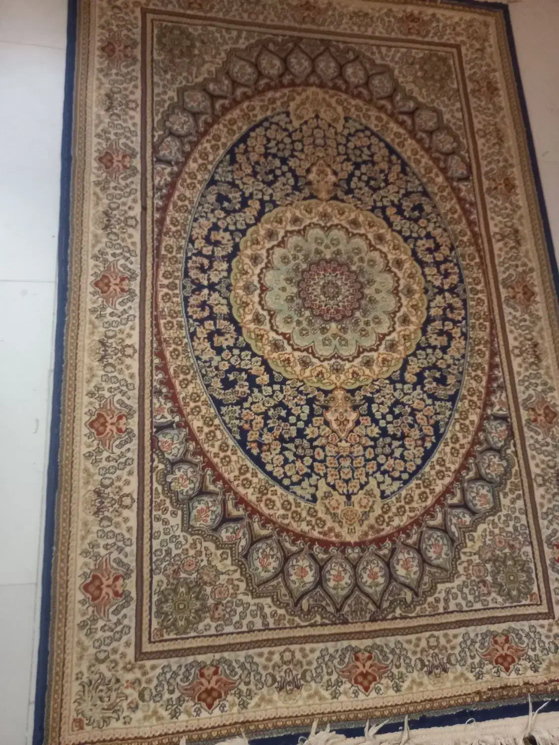 فرش ابریشم ماشینی|فرش|زنجان, |دیوار