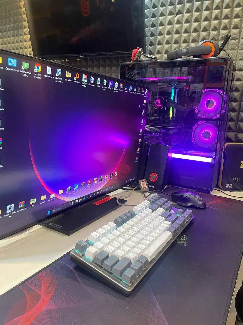 سیستم گیمینگ و اداری با ضمانت|رایانه رومیزی|مشهد, ادیب نیشابوری (شهرک غرب)|دیوار