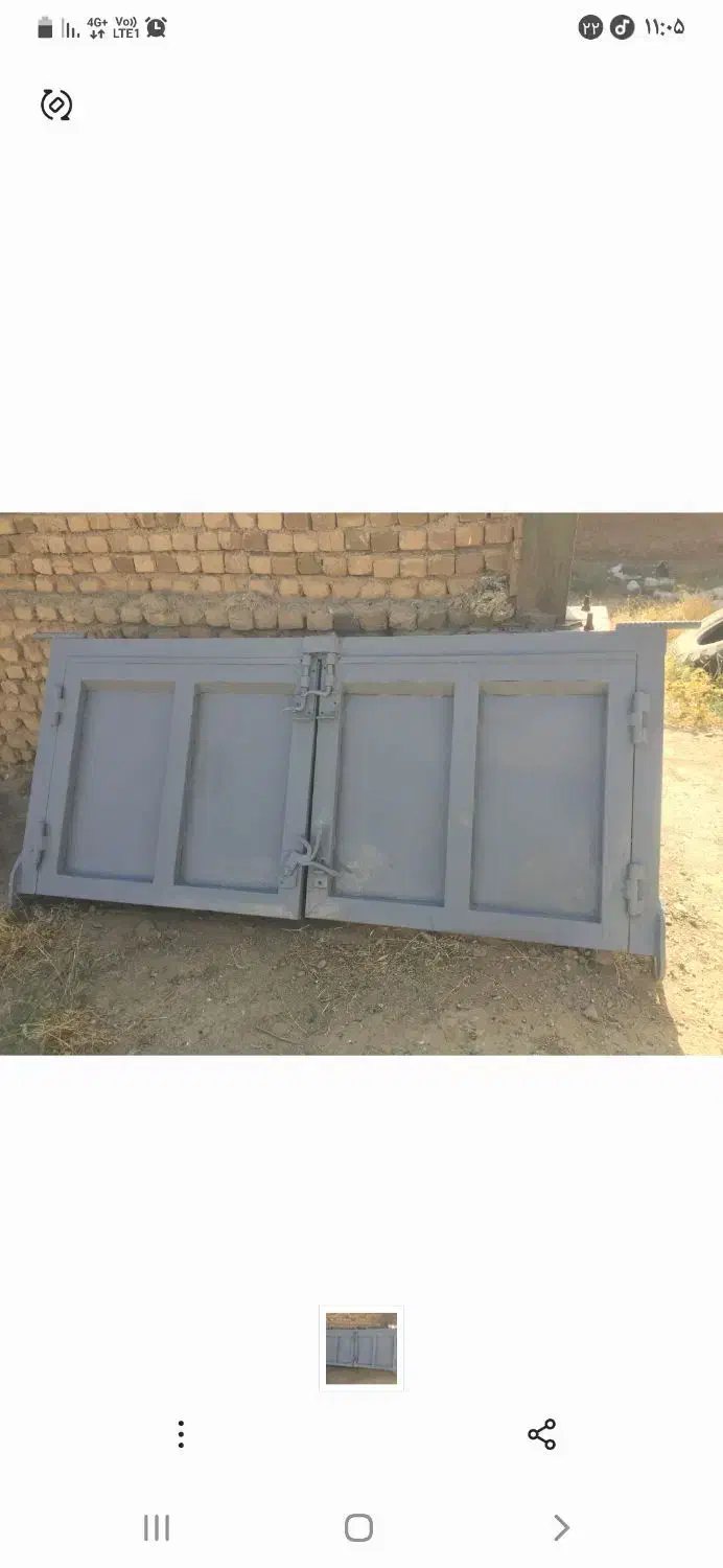 درب دو لنگه عقب کمپرسی|قطعات یدکی و لوازم جانبی|بروجرد, |دیوار