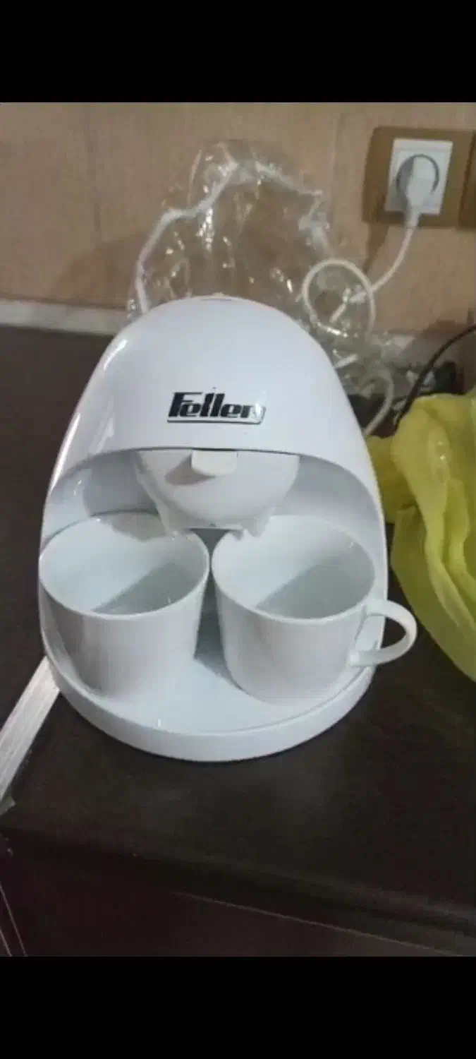 قهوه جوش کاملا نو به بار استفاده شده|سماور، چایساز، قهوهساز|کلاردشت, |دیوار