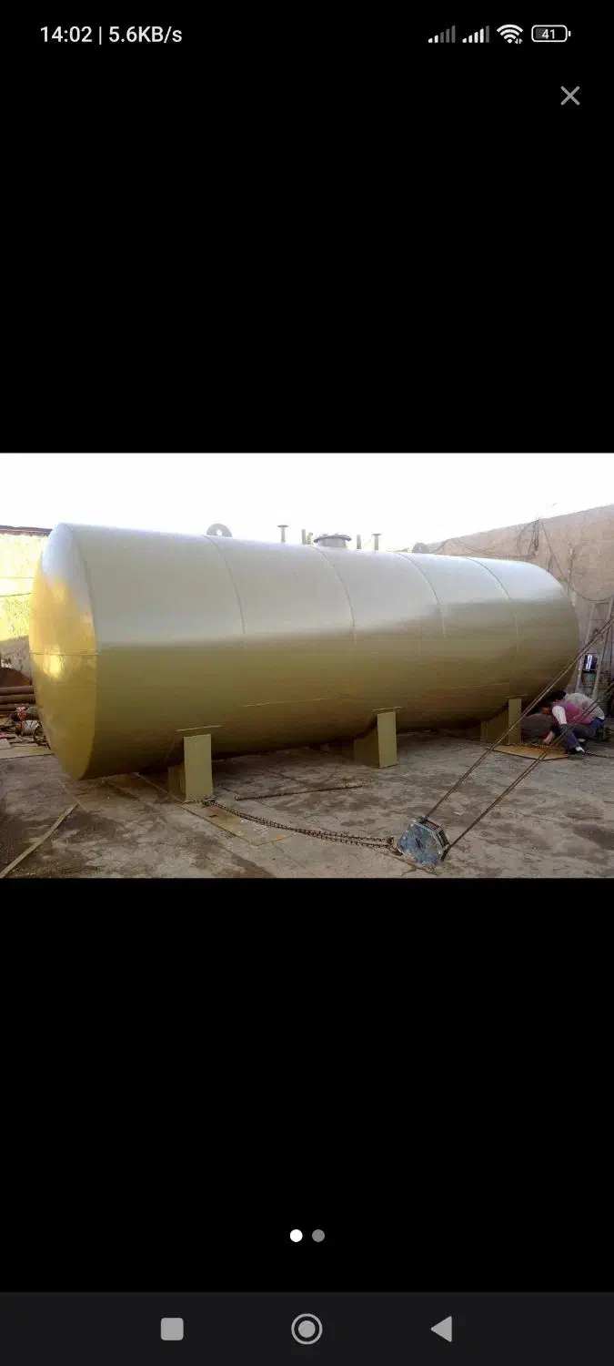 مخزن سوخت صنعتی با ورق فولادی|ماشینآلات صنعتی|سمنان, |دیوار