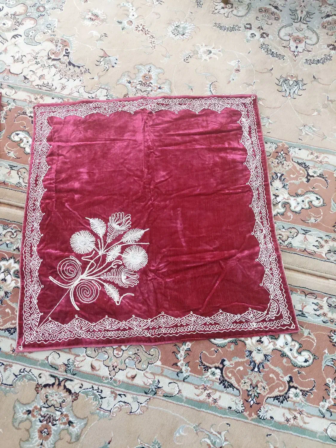 بقچه سوزن دوزی|پرده، رانر، رومیزی|پرند, فاز ۲|دیوار