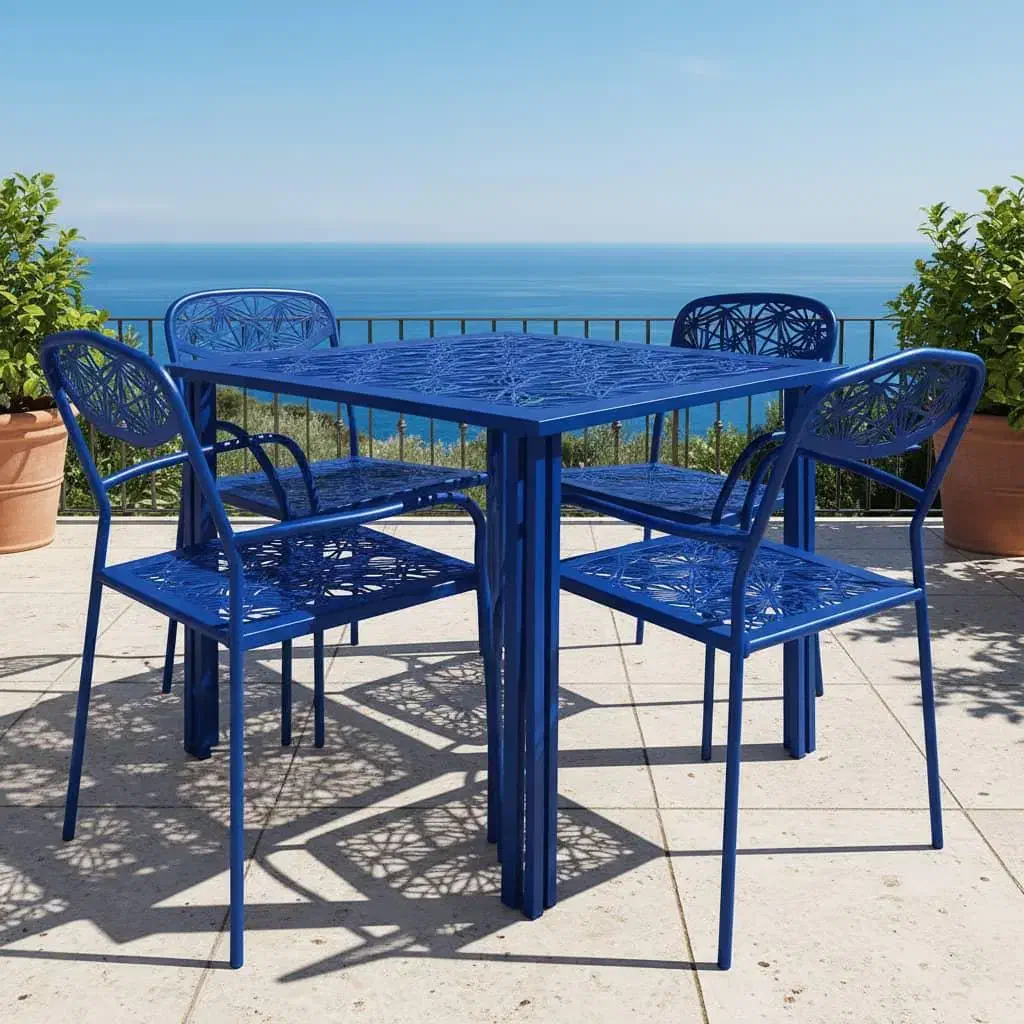 صندلی پلاستیکی طرح گل|میز و صندلی غذاخوری|اهواز, ناحیه صنعتی کارون|دیوار