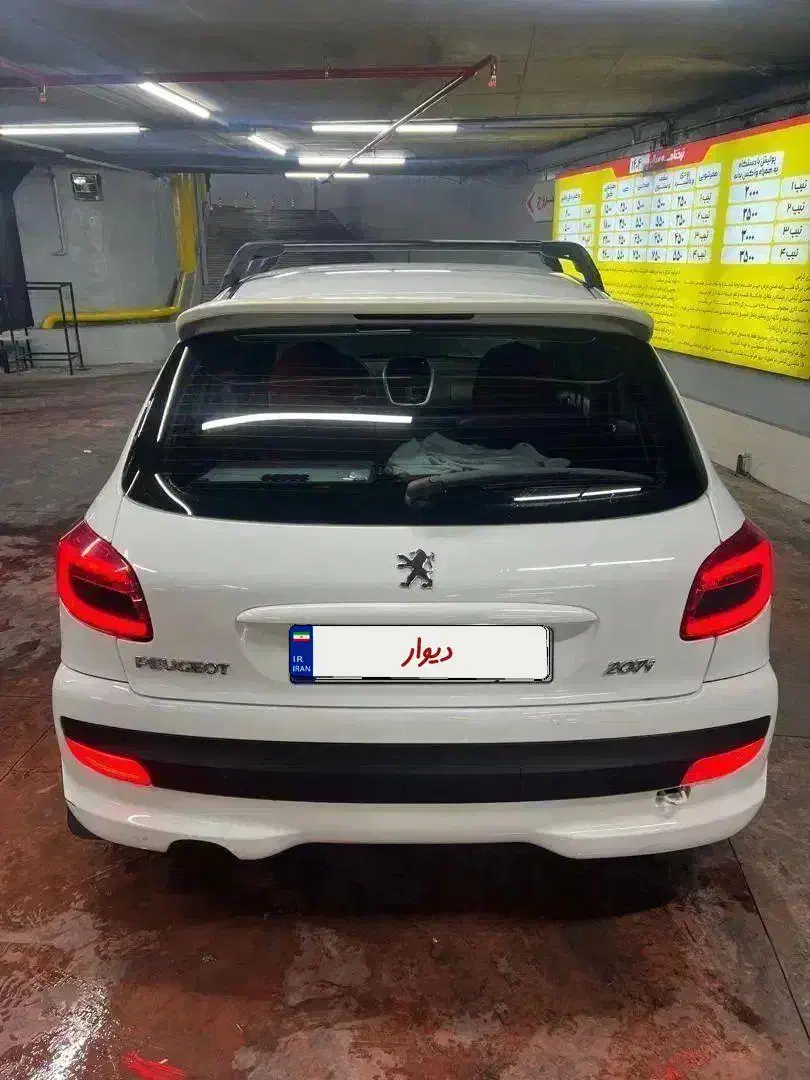 ۲۰۷ سقف فلز ۴۰۲|خودرو سواری و وانت|تهران, حشمتیه|دیوار