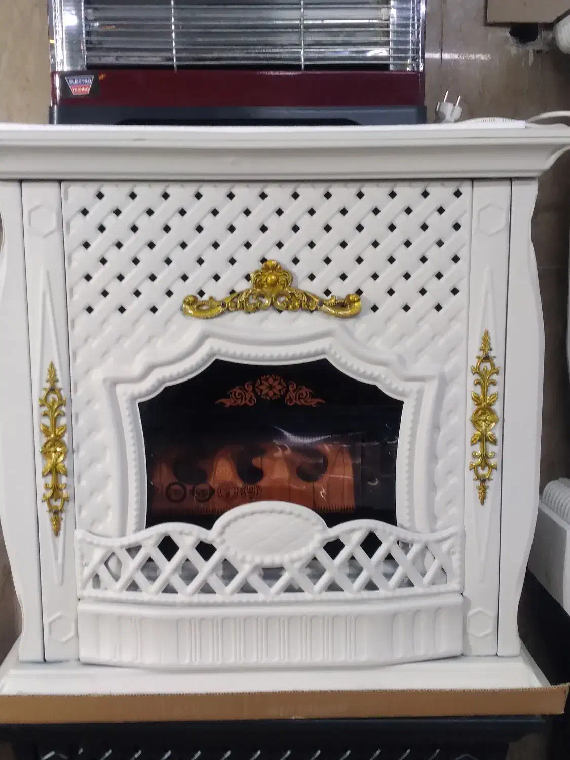 بخاری گازی مدل حصیری|بخاری، هیتر، شومینه|کرج, گلشهر|دیوار