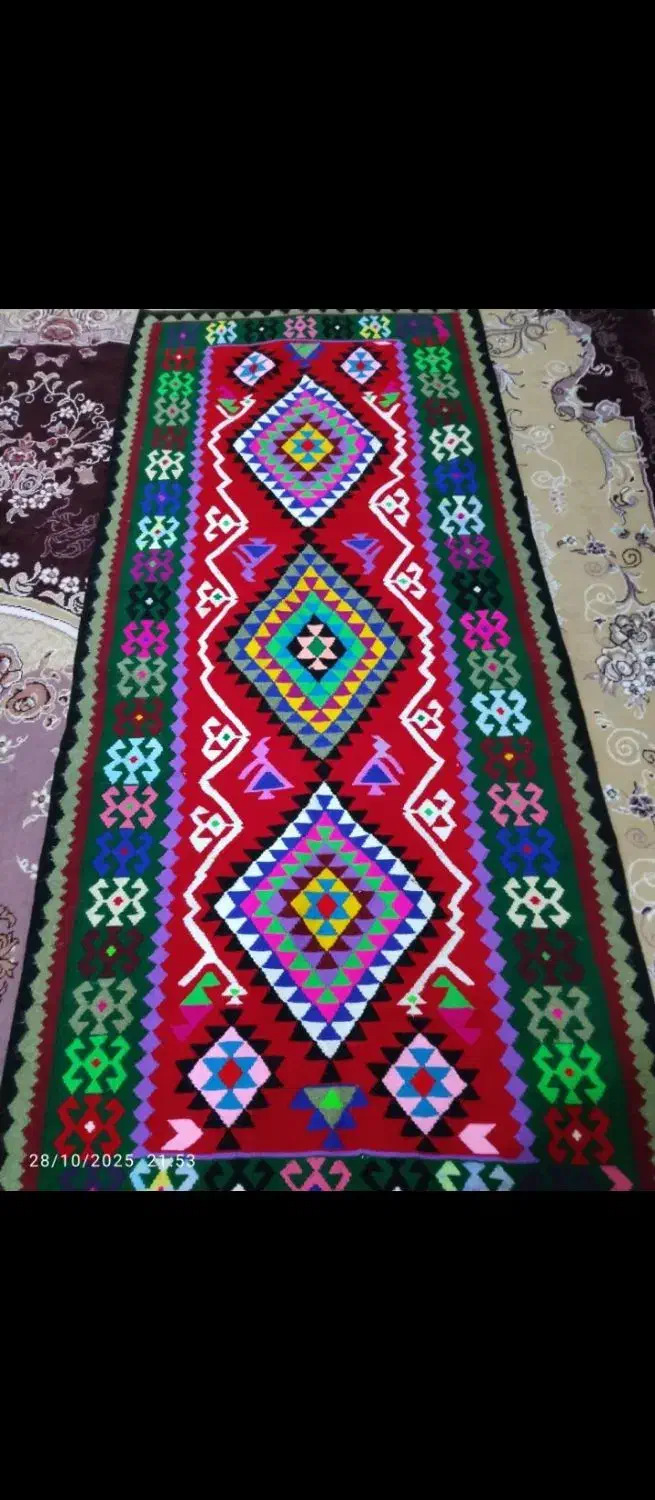 گلیم|گلیم، جاجیم، گبه|زنجان, |دیوار