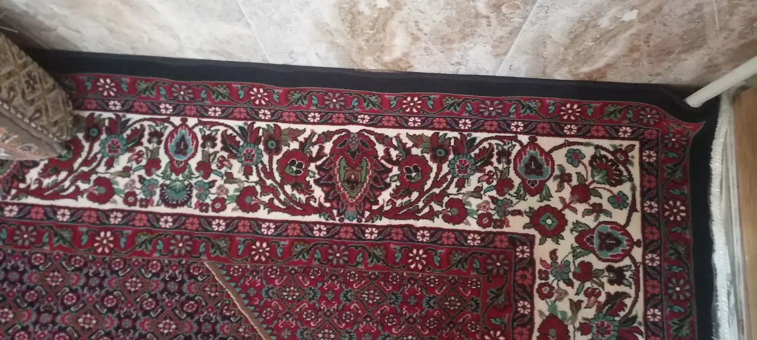 فرش ماشینی ریز ماهی|فرش|ایجرود, |دیوار