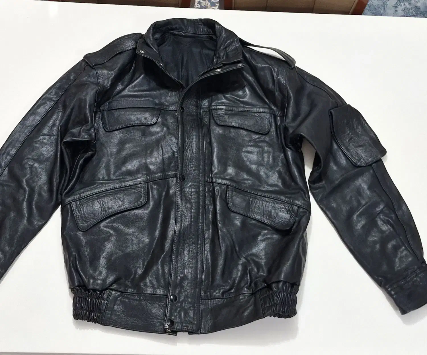 کاپشن چرم اصل|لباس|بهشهر, |دیوار